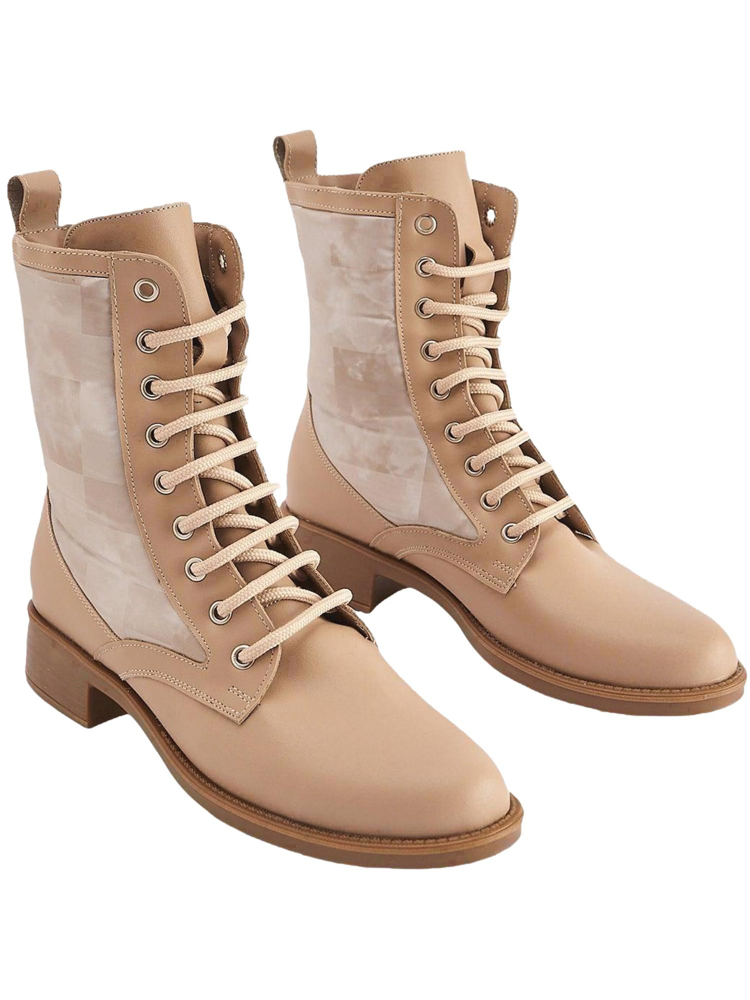 Limoya Stiefel 'Chrissi'‌‌‌‌‌‌ in Beige
