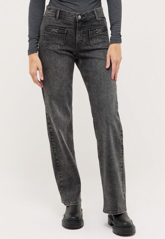 Angels Regular Jeans in Grau: Vorderseite