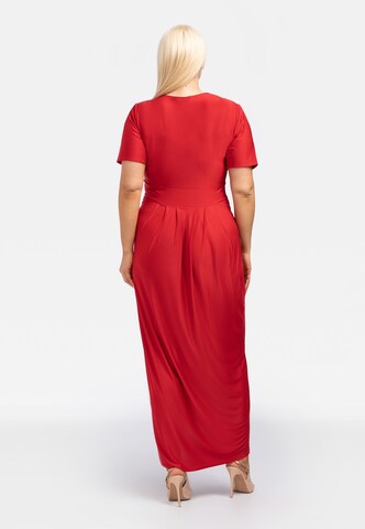 Karko Abendkleid ' LIZBONA ' in Rot