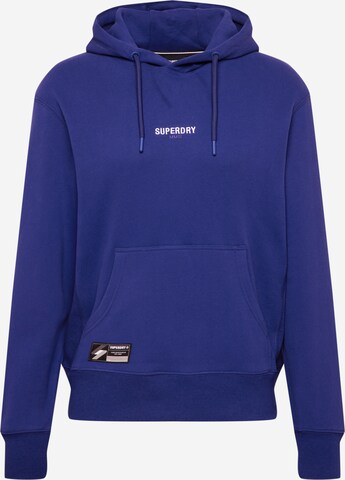 Superdry Sweatshirt in Blue: front