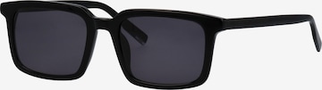 TOM TAILOR Sunglasses in Black: front