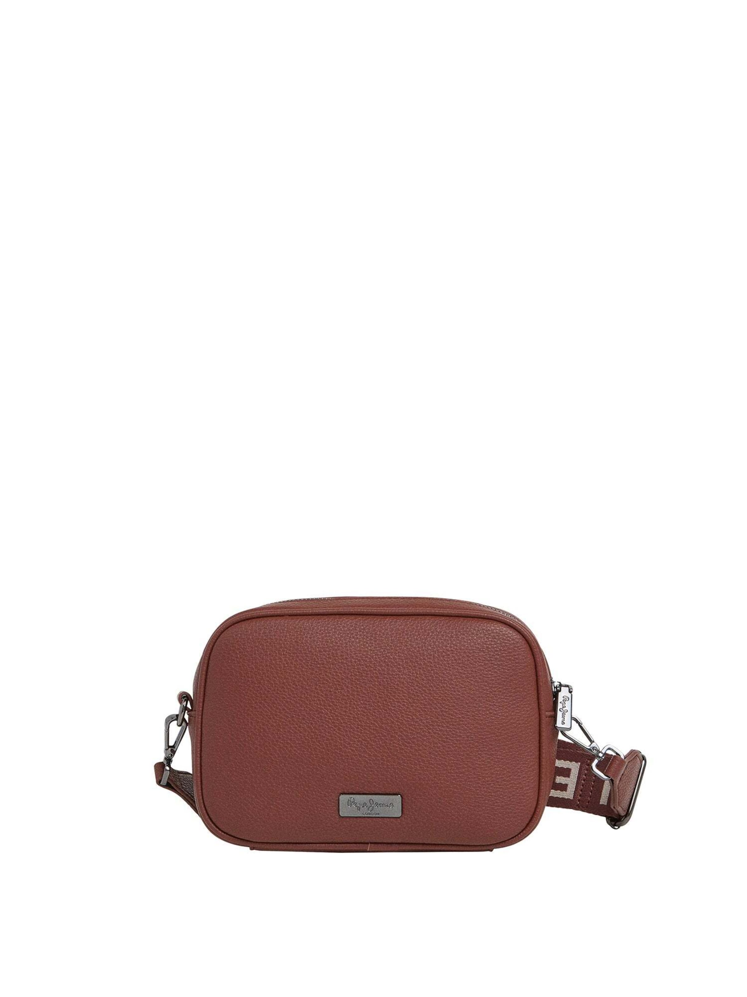 Pepe Jeans Tasche  ' GEORGINA ' in Braun: Vorderseite