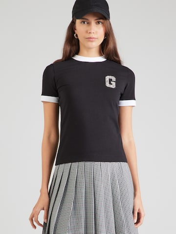 GUESS T-Shirt in Schwarz: Vorderseite