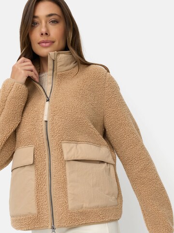 CAMEL ACTIVE Teddy Jacke mit Innentasche in Beige