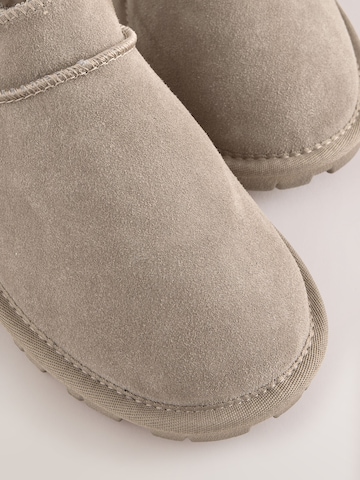Pantoufle Next en gris