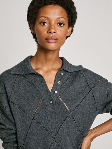 Pepe Jeans Trui 'IDRIS' in Grijs