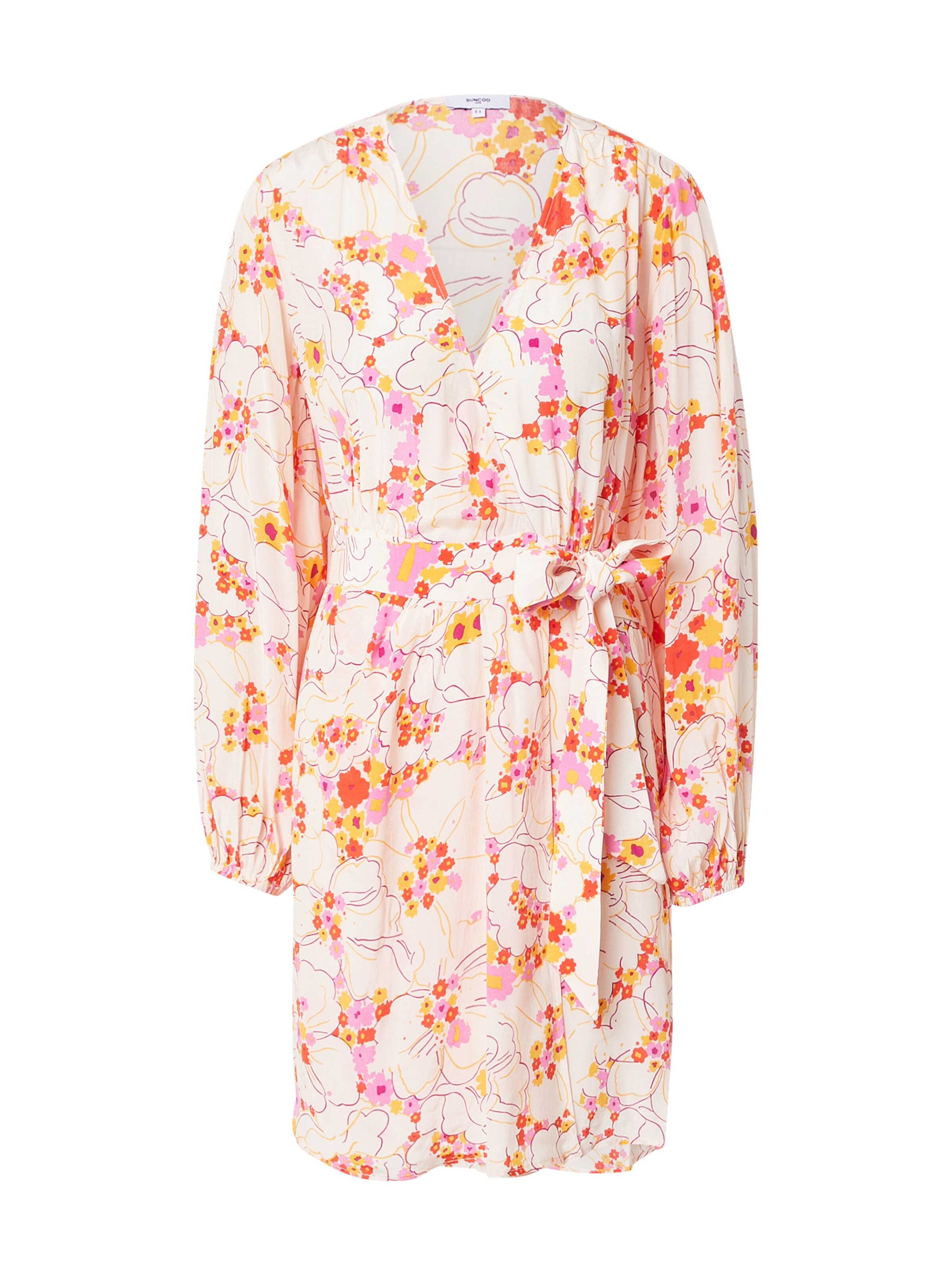 Suncoo Skjortklänning 'CREOLE' i rosa: framsida