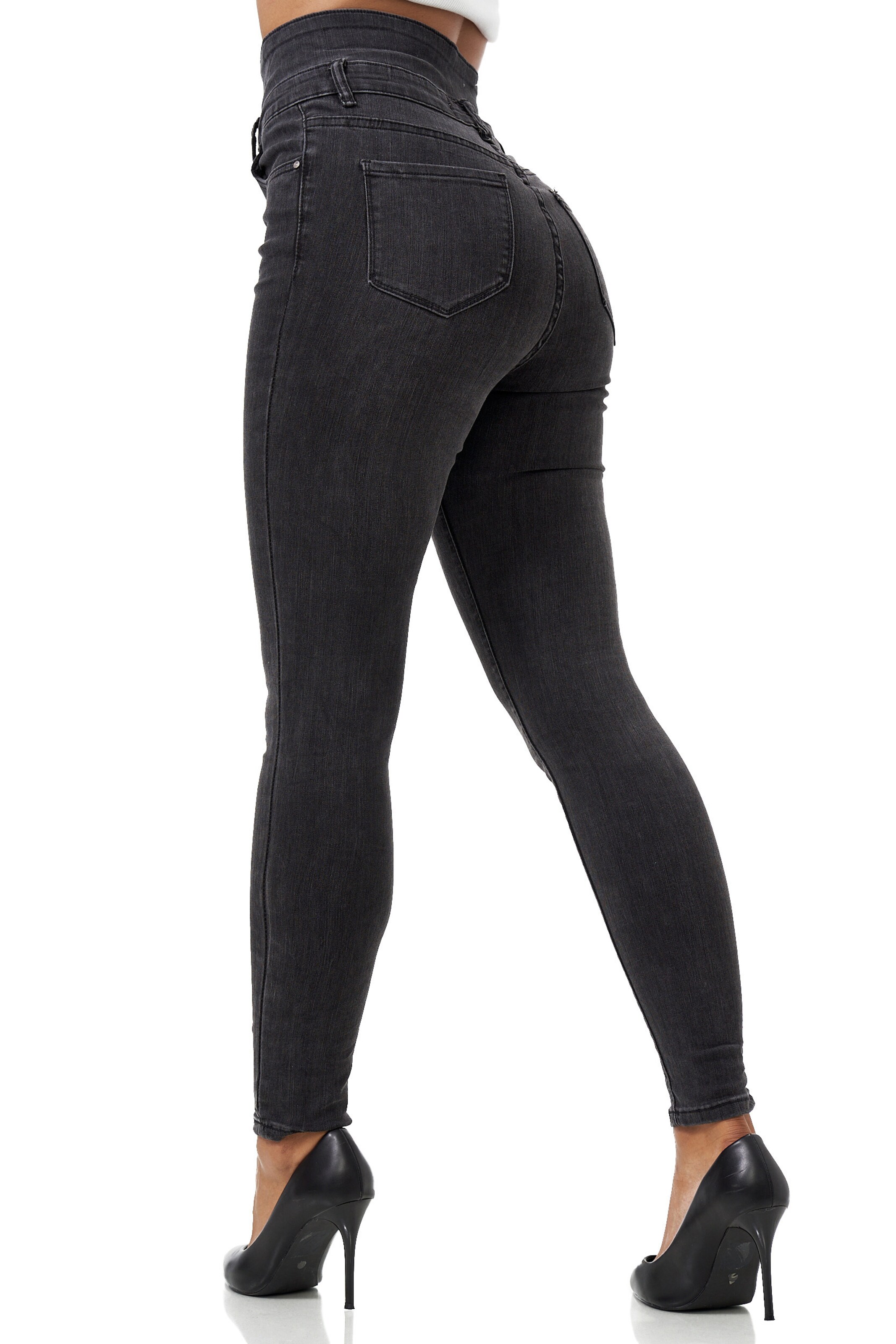 Skinny Jean Elara en noir