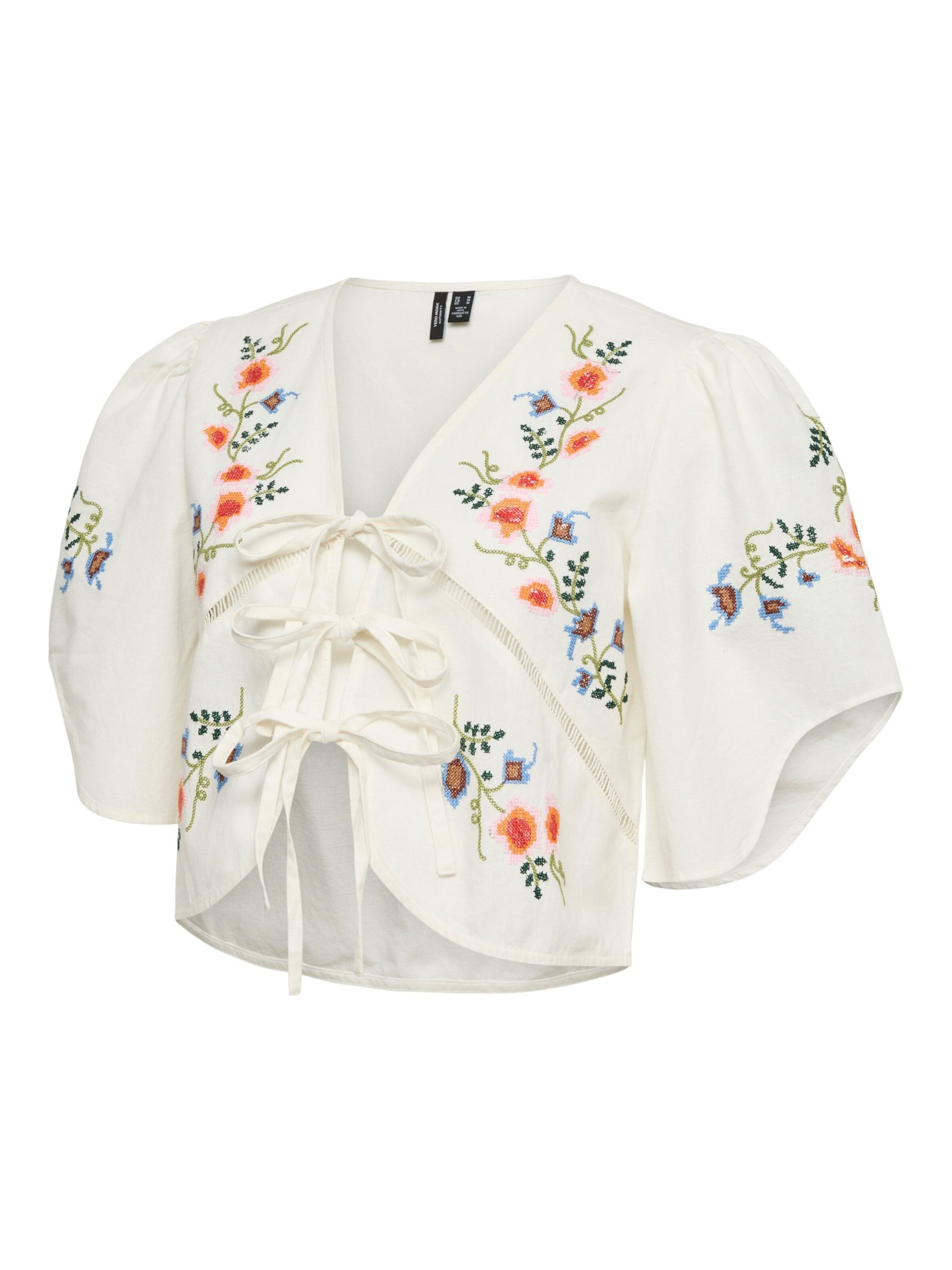 Vero Moda Maternity Bluse in Weiß: Vorderseite