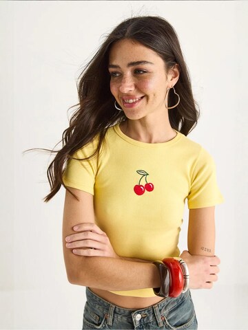 Bianco Lucci Shirt in Geel