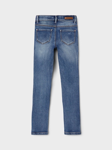 NAME IT Regular Jeans 'POLLY' i blå