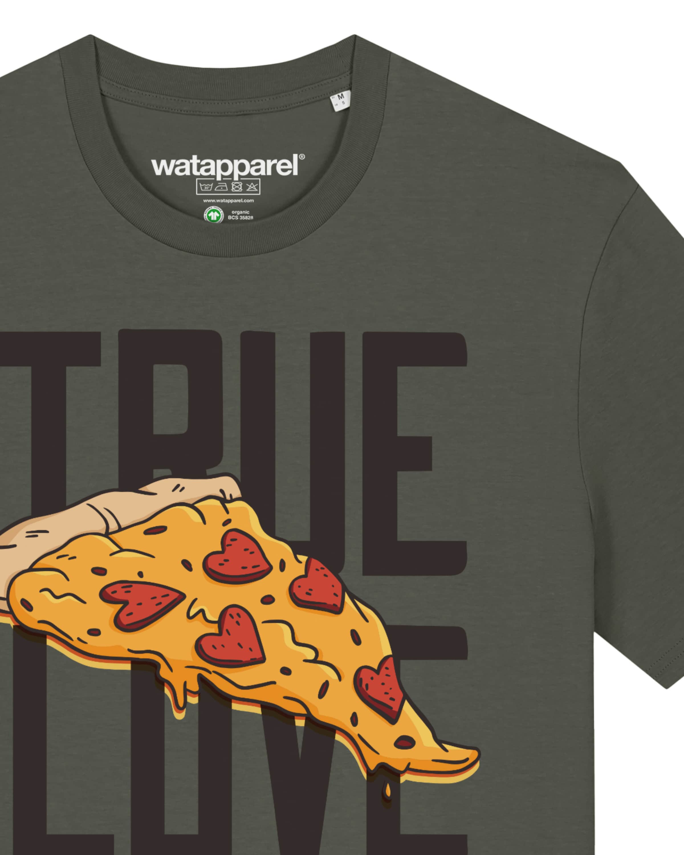 Maglietta ' True Love ' di Watapparel in verde