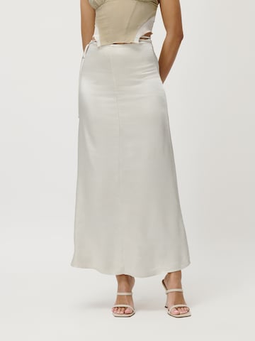Jupe 'Leona' LeGer by Lena Gercke en beige : devant