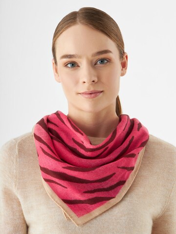 CODELLO Shawl in Pink: front