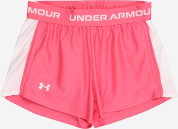 Pantaloni sportivi 'Play Up' di UNDER ARMOUR in rosa: frontale