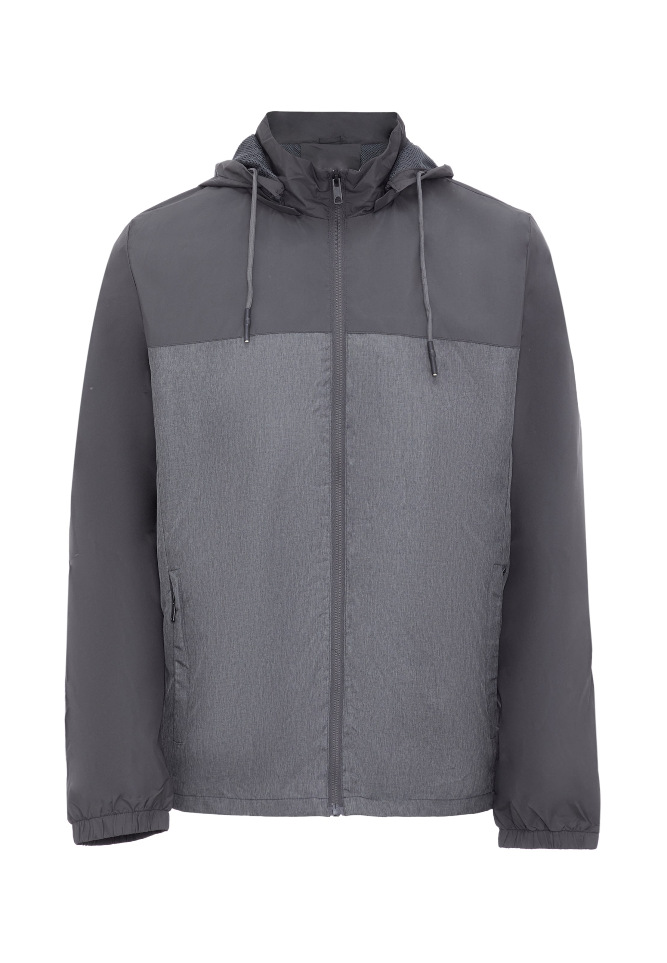 MO Přechodná bunda - šedá / šedý melír, Produkt