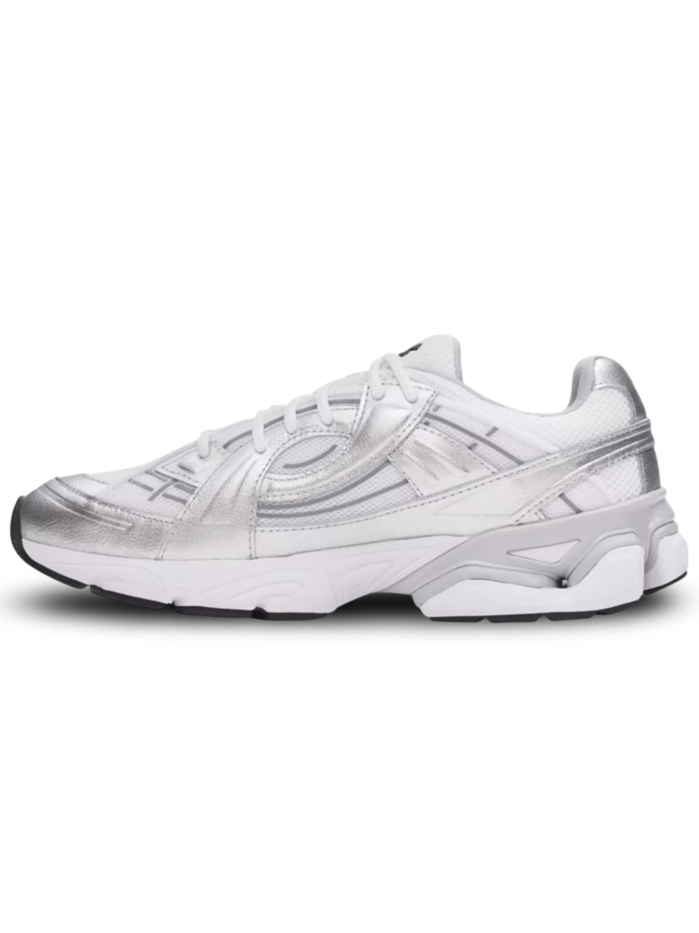 UNDER ARMOUR Sneakers in Silver: front