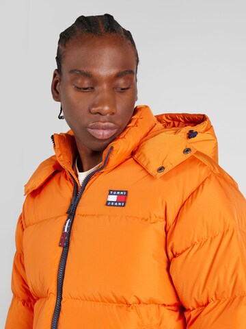 Tommy Jeans - Casaco de inverno 'ALASKA' em laranja