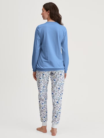 CALIDA Pyjama 'Cotton Special'‌‌‌‌‌ in Blau