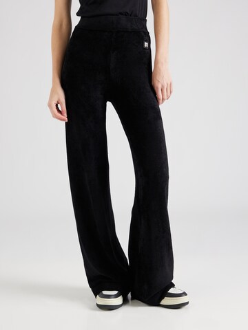 Loosefit Pantalon 'Shenin' HUGO en noir : devant