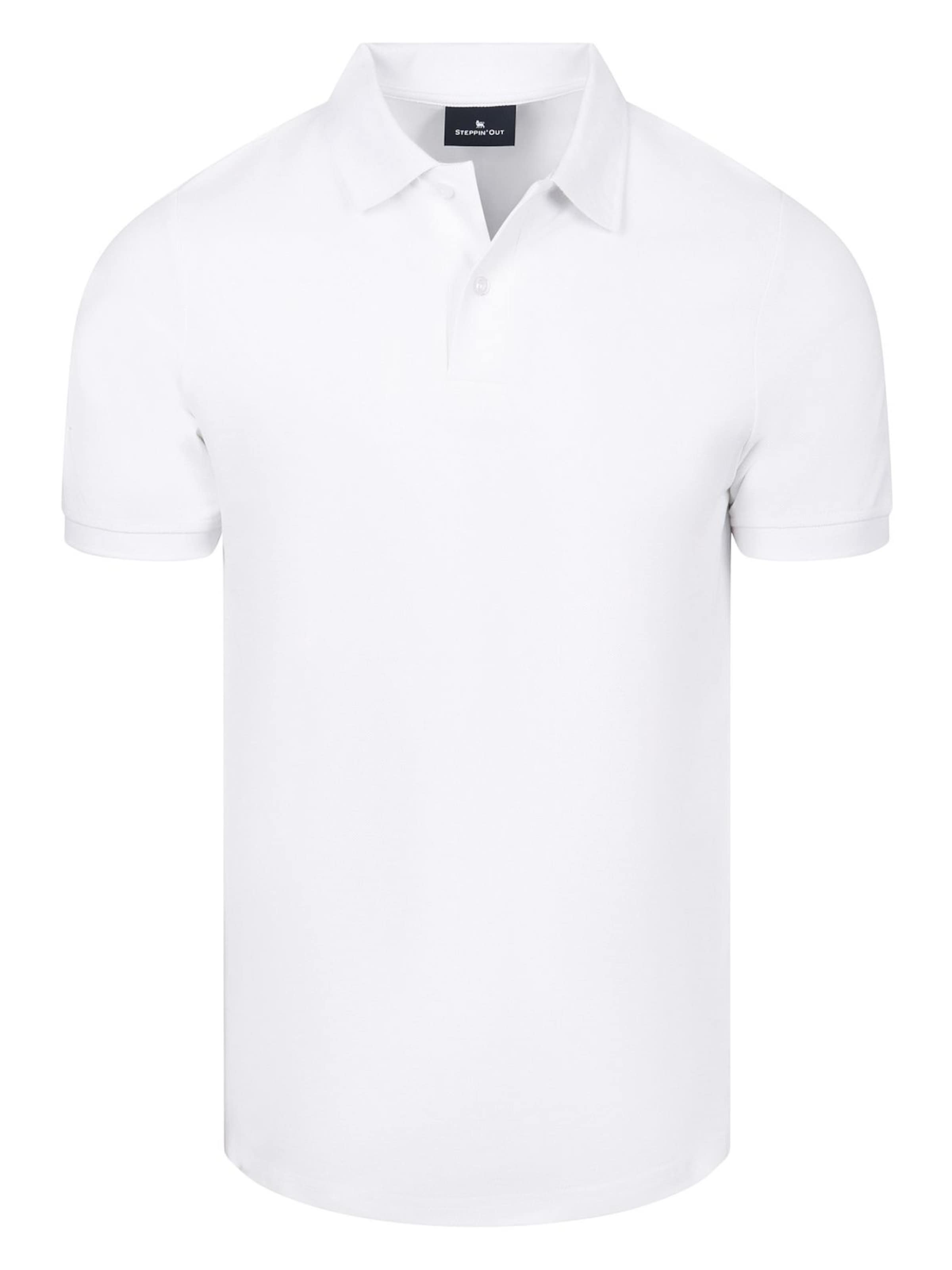 Steppin' out Shirt in White: front