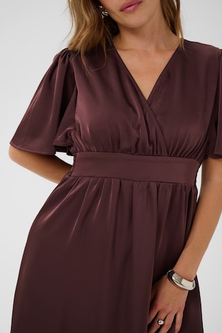 Kaffe Dress 'Gunhild' in Brown