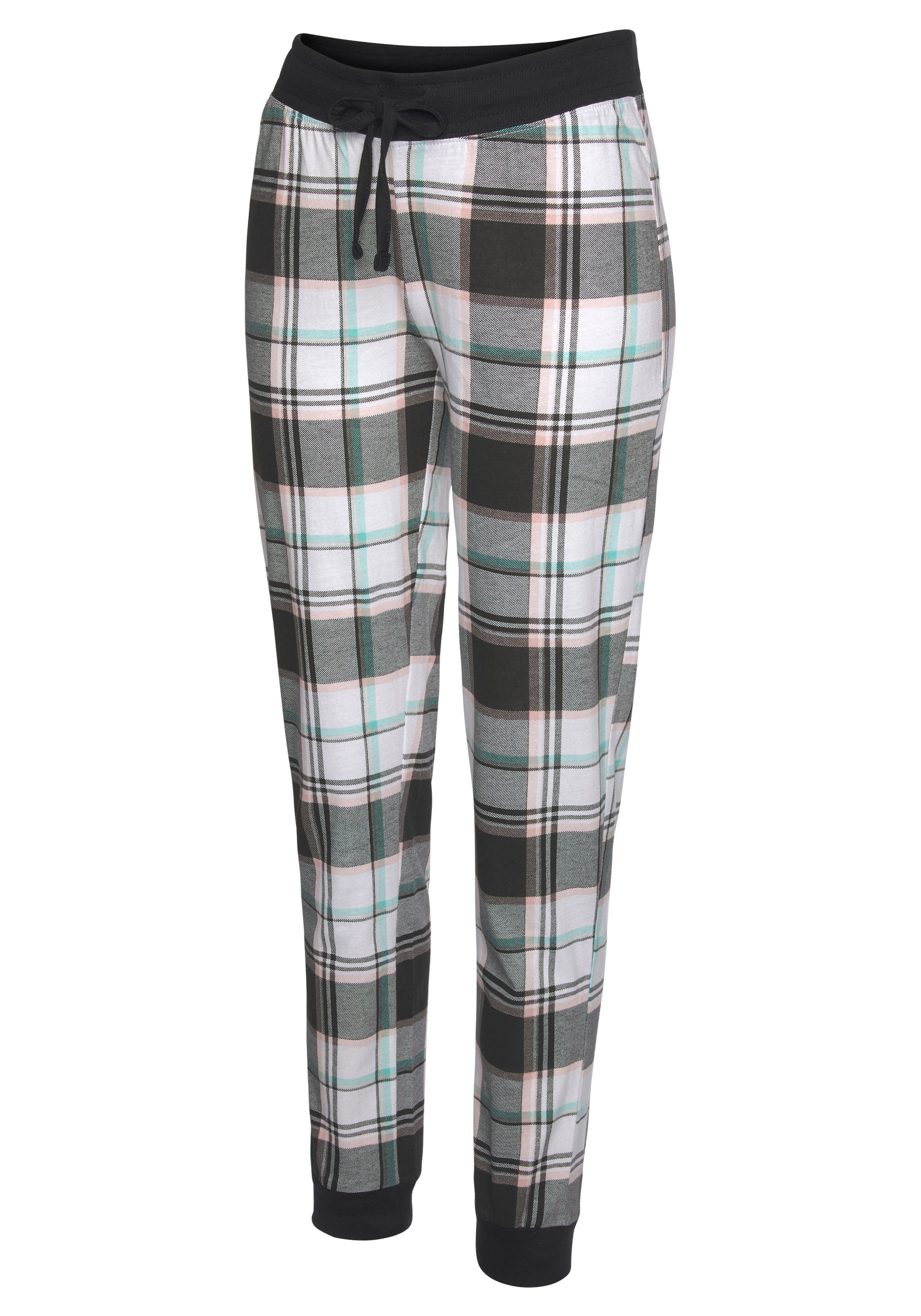 Pantalon de pyjama VIVANCE en marron : devant