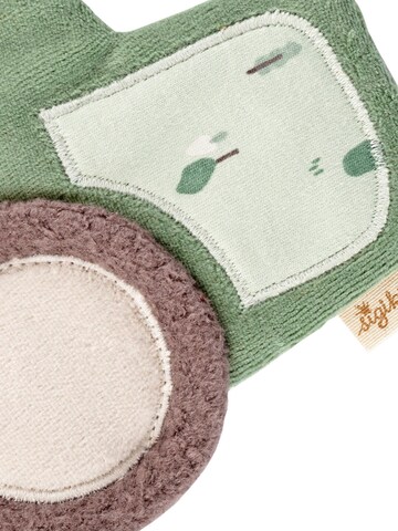SIGIKID Stuffed animals 'Knistertuch Traktor sigibaby' in Green