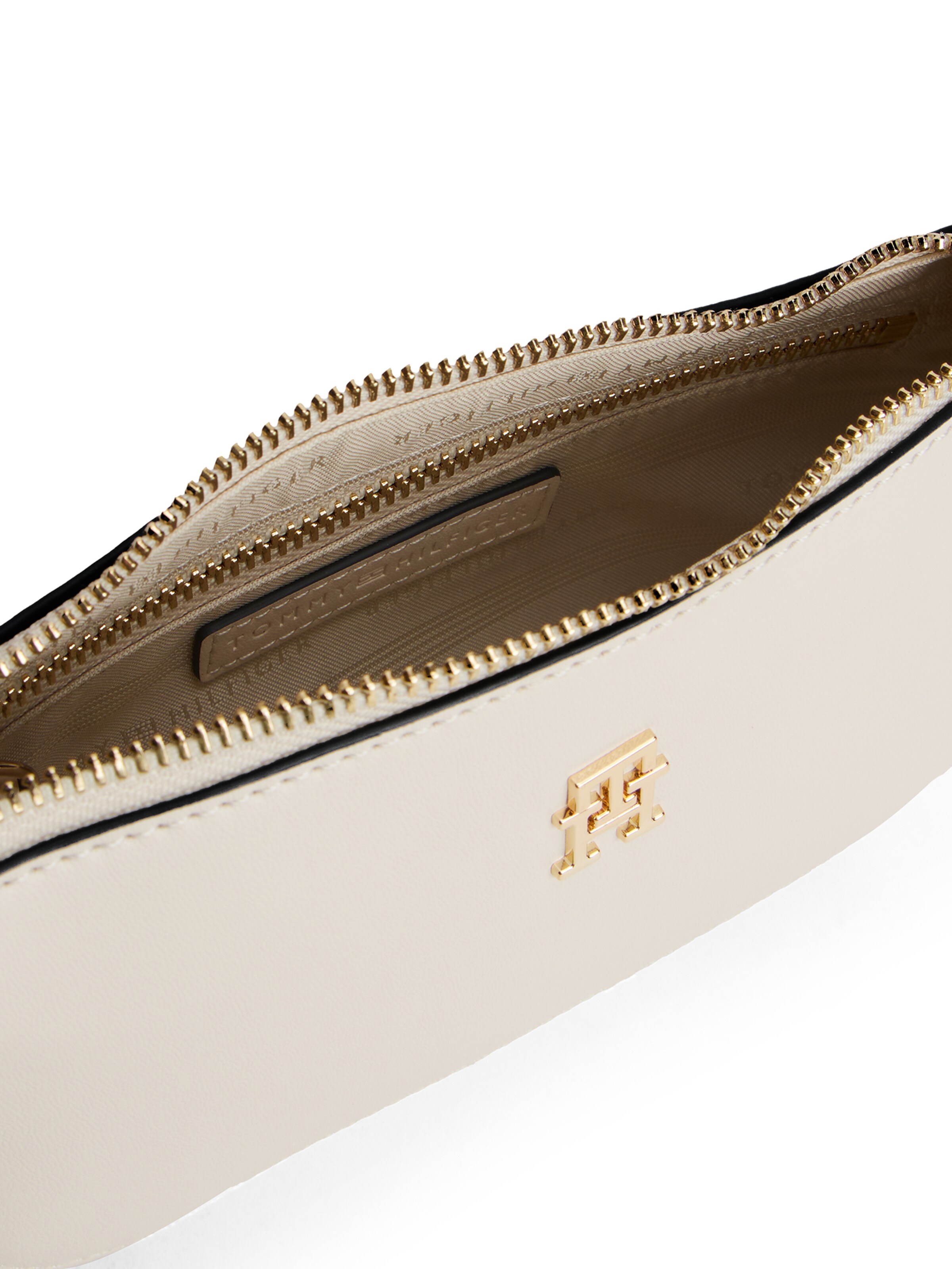 TOMMY HILFIGER Taška přes rameno – béžová