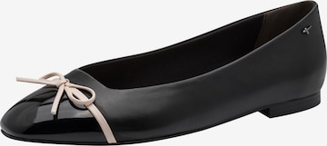 Ballerines Tamaris en noir : devant