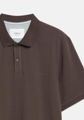 s.Oliver Red Label Big & Tall Shirt in Bruin