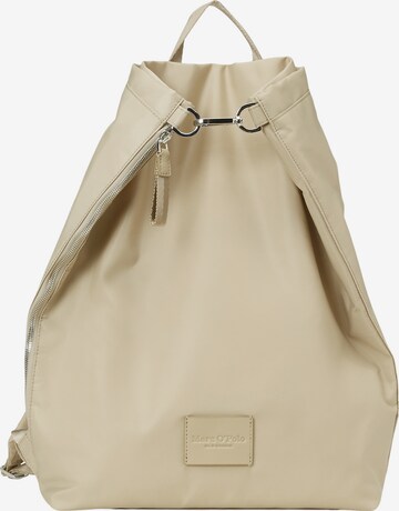 Marc O'Polo Backpack in Beige: front