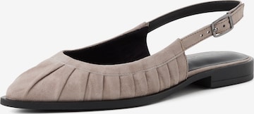 Ballerines Tamaris en beige : devant