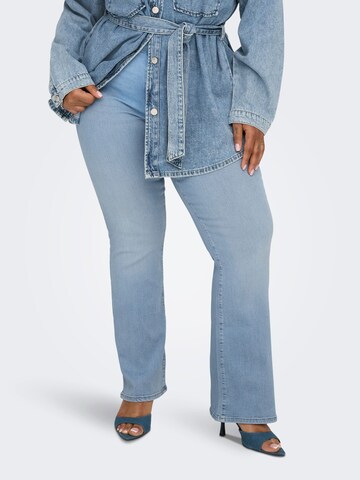 ONLY Carmakoma - Acampanado Vaquero 'CARThunder' en azul: frente