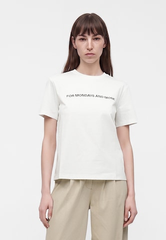 MM by Max Mara Tričko 'LEXPLOIT' - Biela: predná strana