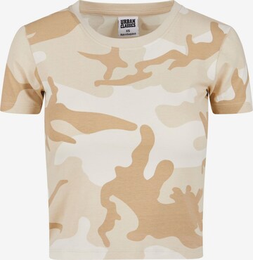 T-shirt Urban Classics en beige : devant