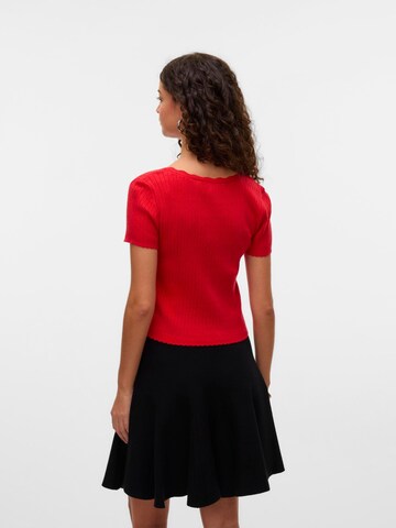 Pull-over 'VMGIA' VERO MODA en rouge