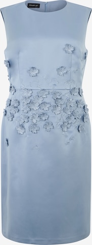 APART Sheath Dress in Blue: front