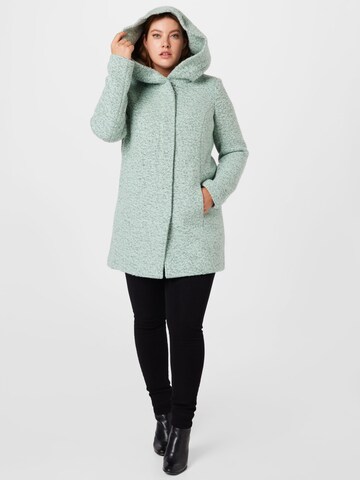 ONLY Carmakoma Between-seasons coat 'Newsedona' in Green