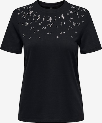 T-shirt 'ONLParker' ONLY en noir : devant