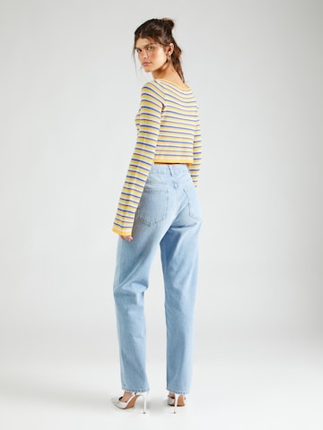 ABOUT YOU x Laura Giurcanu Loosefit Jeans 'Maggie' i blå
