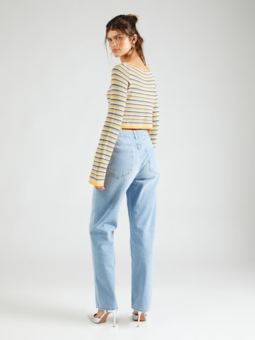 ABOUT YOU x Laura Giurcanu Loosefit Jeans 'Maggie' in Blau