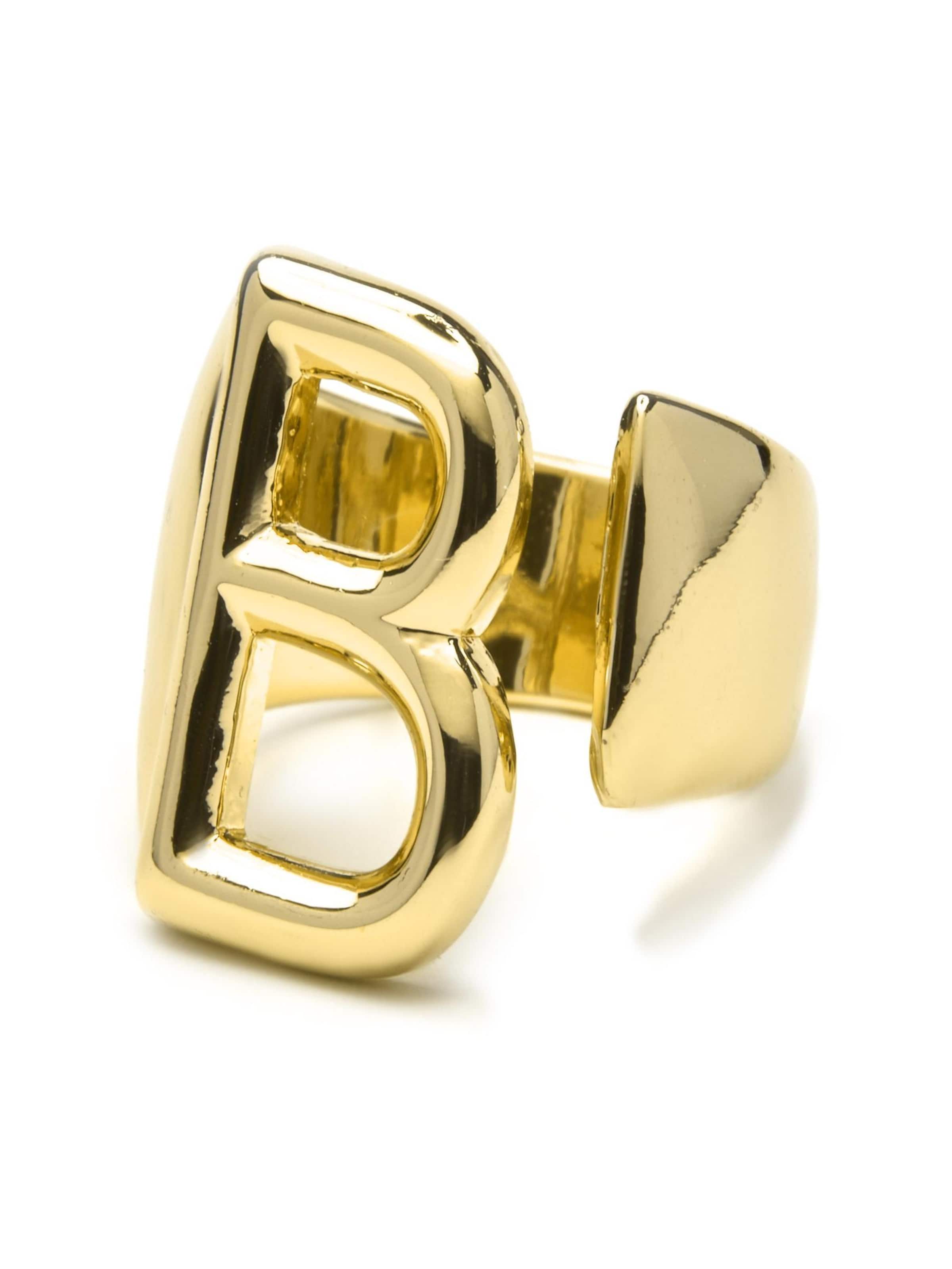 Bague 'Alphabet B' Luxenter en or