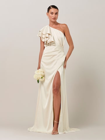 Sável Estélyi ruhák 'Orlan Gown' - bézs: elől