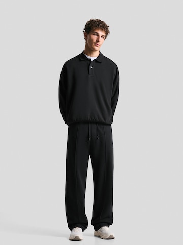 Sweat-shirt Bershka en noir