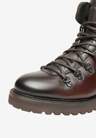 Henry Stevens Lace-Up Boots ' Barkley HB2 ' in Brown