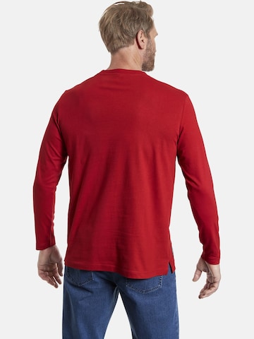 Jan Vanderstorm Shirt ' Nielson ' in Rood