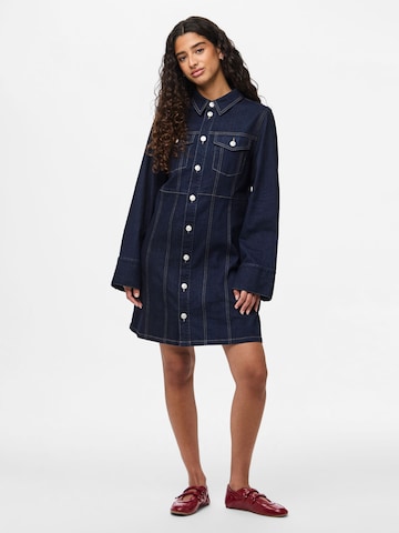 PIECES Blousejurk 'PCFemma' in Blauw