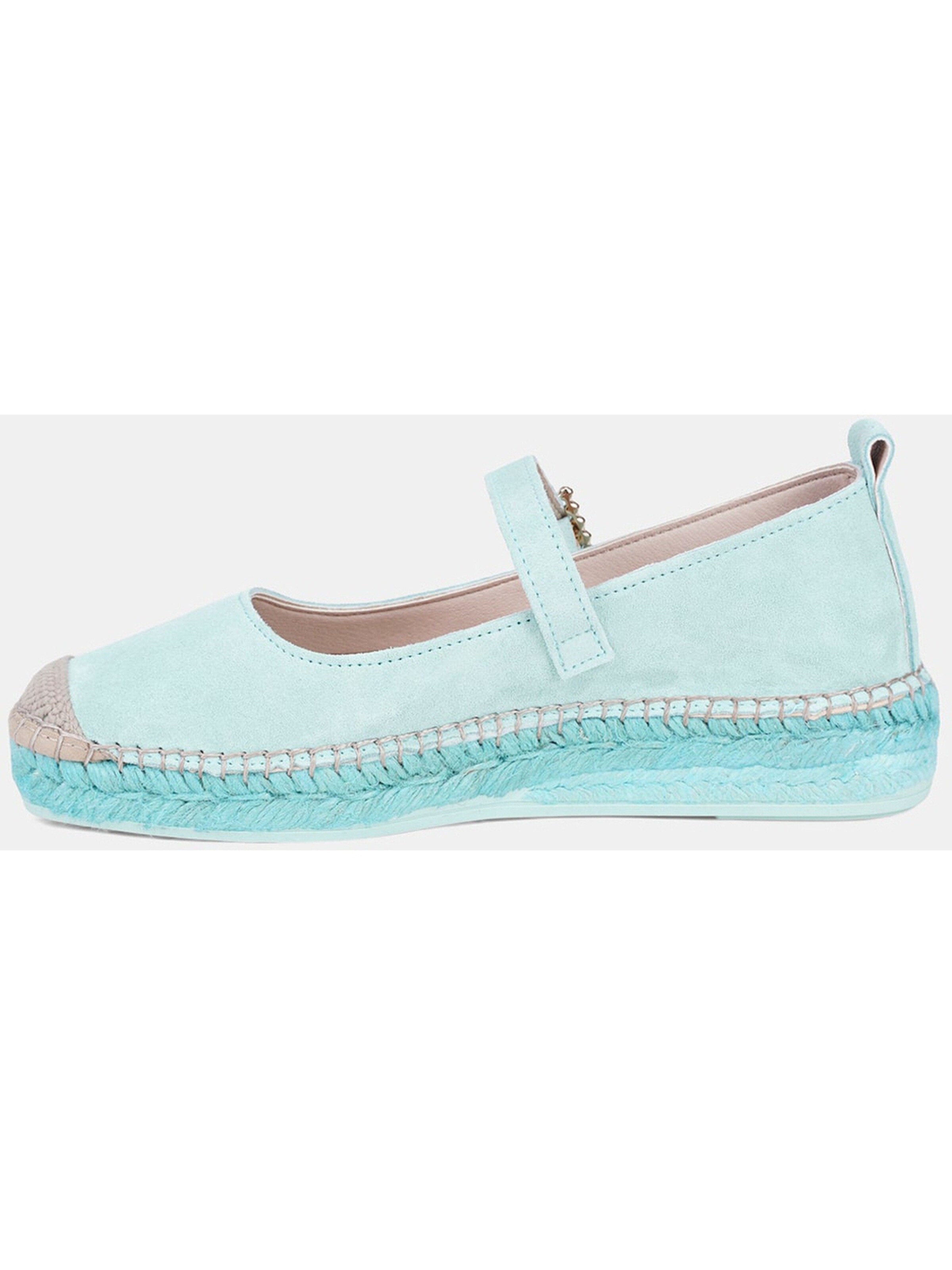 Desa Classic Flats 'Slipper' in Green
