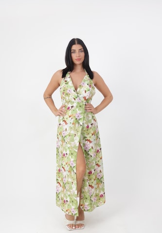 Elara Kjole i grøn: forside